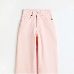Cute pale pink jeans for sale!